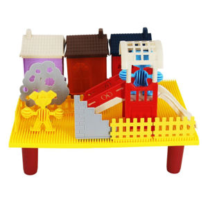 Imagen de Bloques para armar - piezas accesorios- en bolsa- 20x24cm.