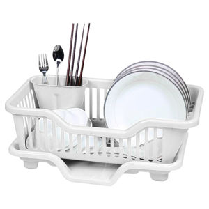 Imagen de Escurridor para platos y cubiertos con bandeja de desagüe