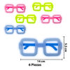 Imagen de Lentes cotillón rectangulares x6 unidades