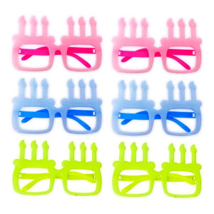 Imagen de Lentes cotillón con velas x6 unidades