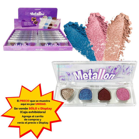 Imagen de Sombras para ojos Febble alta pigmentación