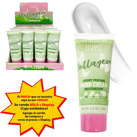 Imagen de Crema para manos Ushas Colageno