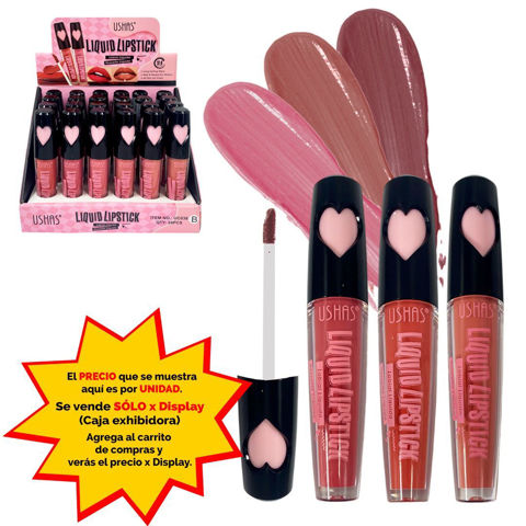 Imagen de Labial liquido Ushas 24 horas