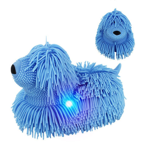 Imagen de Animal perro peludo con pinchitos C/U -20 cm.-4 colores