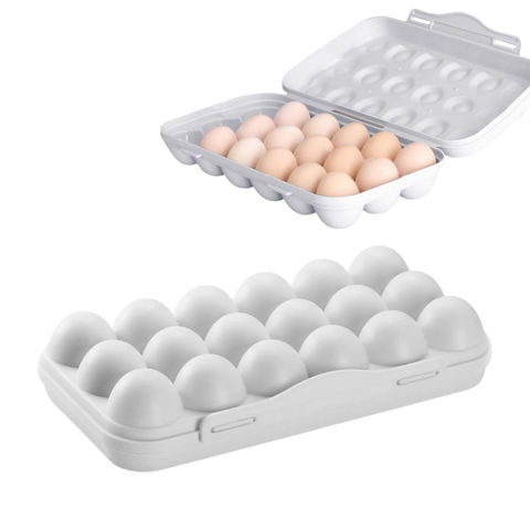 Imagen de Huevera de plástico capacidad 18 huevos