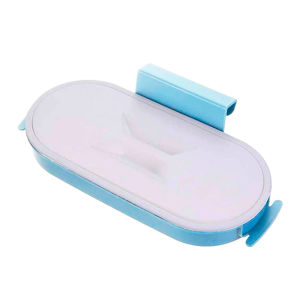 Imagen de Soporte para bolsa de basura para colgar con tapa