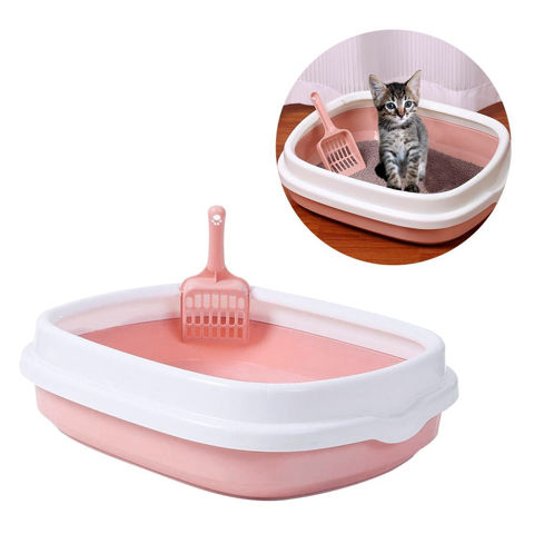Imagen de Bandeja sanitaria para gato con pala recolectora