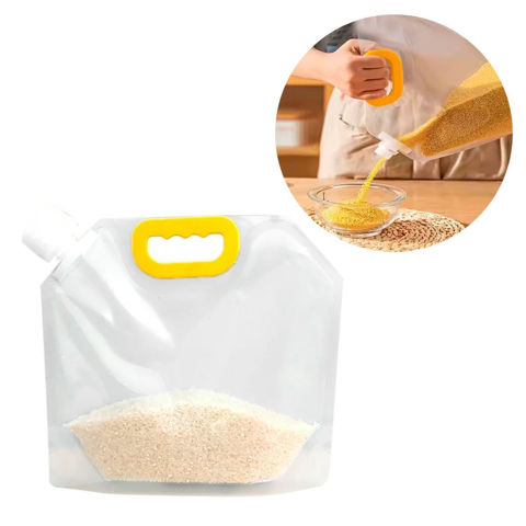 Imagen de Bolsa contenedora para almacenar-con tapa rosca