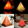 Imagen de Lampara de sal  Diseño Pirámide Cable USB