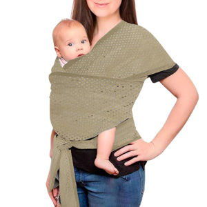 Imagen de Porta bebé - Fular en Tela Con lazo ajustable.