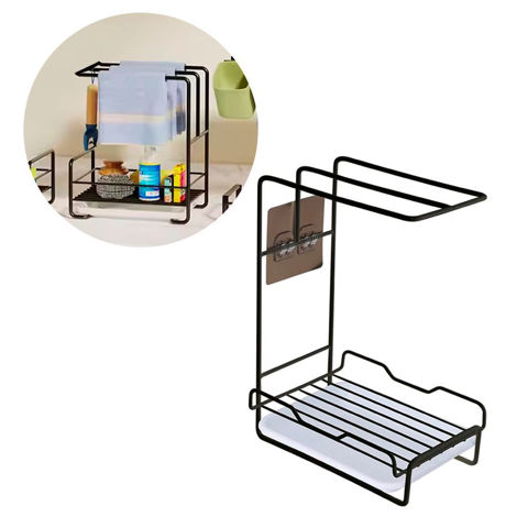 Imagen de Soporte Organizador para Esponjas Detergente con Bandeja