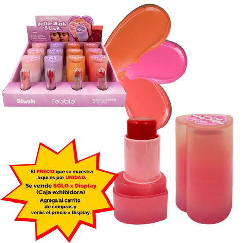 Imagen de Rubor en barra Febble- 4 tonos - FBC045