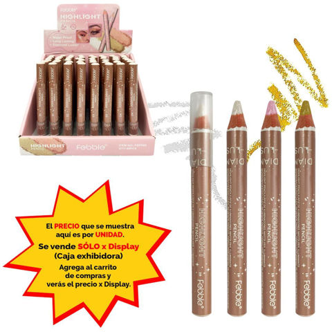 Imagen de Iluminador Febble en lapiz - 4 tonos - FBP006