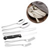 Imagen de Juego de cubiertos  en Acero inoxidable color plateado  24 piezas