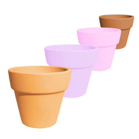 Imagen de Macetita barro de colores