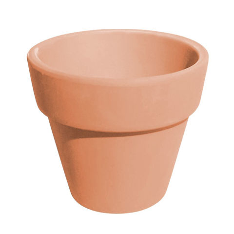 Imagen de Maceta cerámica de barro ideal para pintar