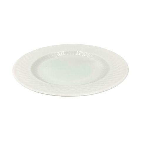 Imagen de Fuente de melamina oval blanca-30x23cm.