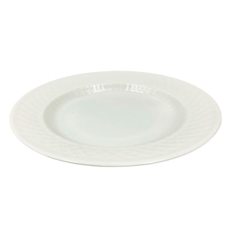 Imagen de Fuente de melamina oval blanca-35x26cm.