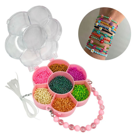 Imagen de Cuentas para aplicar o armar pulseras/collares -11,5x10cm. T