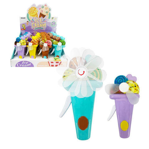 Imagen de Mini Venitilador Diseño Helado - Juguete didáctico - Colores surtidos