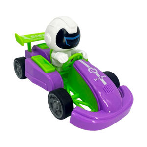 Imagen de Auto a fricción con piloto casco C/U  - Colores surtidos