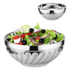 Imagen de Bowl plateado redondo 14,5x6,5cm.