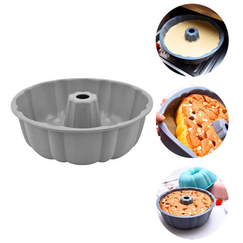 Imagen de Molde De Silicona Flanera Budinera