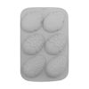 Imagen de Molde de silicona para huevos de pascua-26x16,5x2,5cm.- 3 co