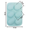 Imagen de Molde de silicona para huevos de pascua-26x16,5x2,5cm.- 3 co