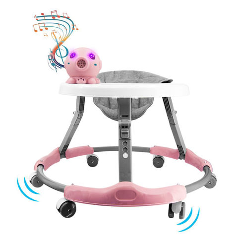 Imagen de Andador infantil 6 ruedas altura ajustable con luz y sonido