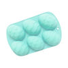 Imagen de Molde de silicona para huevos de pascua-26x16,5x2,5cm.- 3 co
