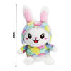 Imagen de Peluche Conejo con capucha 23cm -