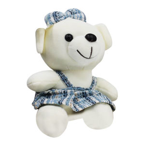 Imagen de Peluche Osita con pollera y moña