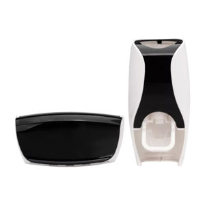 Imagen de Porta cepillos de dientes pared con dispensador de pasta dental