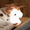 Imagen de Veladora Luz Led Unicornio Silicona Carga USB