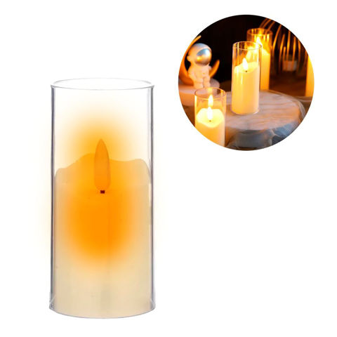 Imagen de Vela plastica a pila 11x5cm.