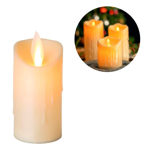 Imagen de Vela Led a Pila Vela Decoración