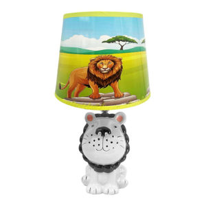 Imagen de Veladora infantil con pantalla leon 32x14cm. 2 colores