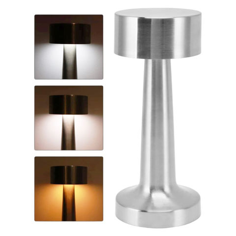 Imagen de Lampara de mesa Led Táctil USB Luz cálida