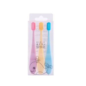 Imagen de Cepillo de dientes infantil pack de 3 pc-12,5cm-3 colores