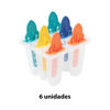 Imagen de Molde para 4 helados cohete-12x11x13cm.