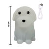 Imagen de Lampara veladora Perrito Silicona Luz Led Multicolor