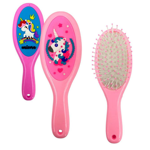 Imagen de Cepillo de pelo Infantil - Diseños Unicornio Surtidos.
