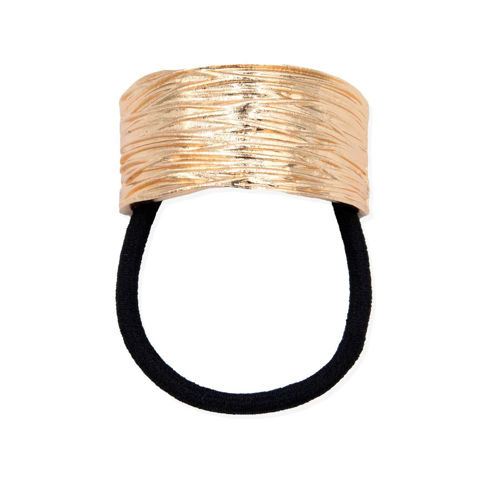 Imagen de Goma para cabello con aplique medio aro- 2 colores