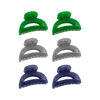 Imagen de Pinzas para cabello Ushas  x  6 unidades-  Surtidas