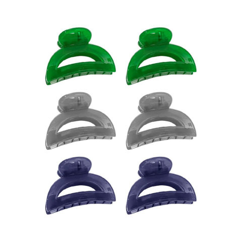 Imagen de Pinzas para cabello Ushas  x  6 unidades-  Surtidas