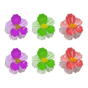 Imagen de Pinza para cabello Ushas x 6 unidades - Surtidas