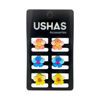 Imagen de Pinza para cabello Ushas x 6 unidades - Surtidas