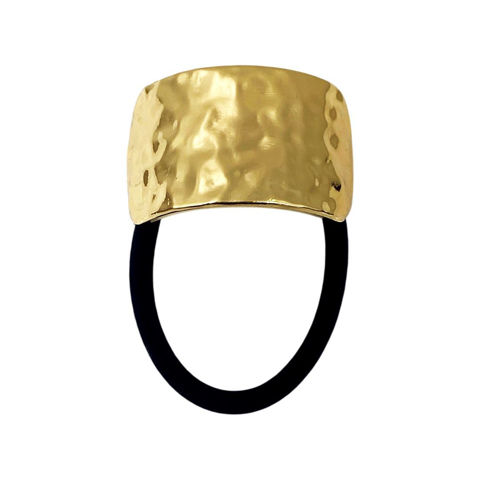 Imagen de Goma para cabello con aplique medio aro- 2 colores