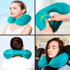 Imagen de Almohada de viaje Auto inflable con bomba manual